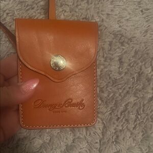 Like new Dooney & Bourke Brown Leather Pouch
